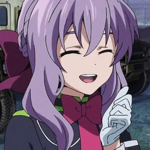 🏙 Стикер «Shinoa Hiragi» для Telegram
