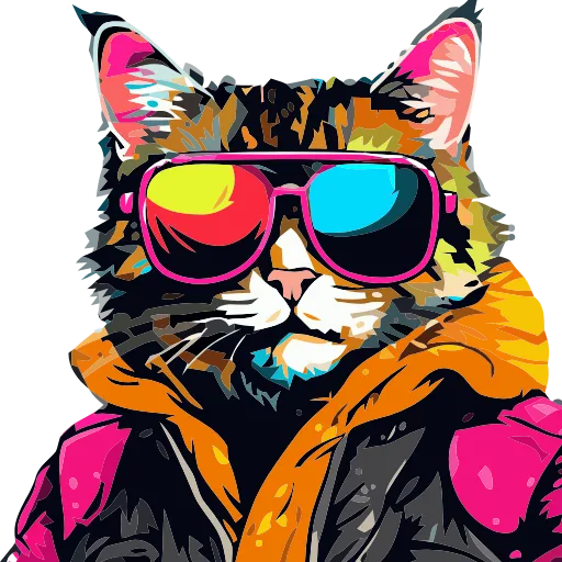 🐈 Эмодзи «Stylish cat» для Telegram