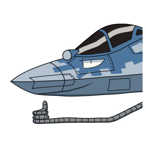 👍 Стикер «SU-57» для Telegram