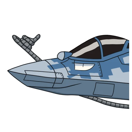 🤙 Стикер «SU-57» для Telegram