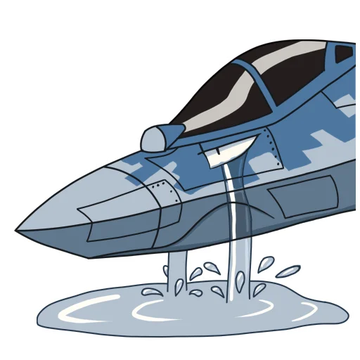 😭 Стикер «SU-57» для Telegram