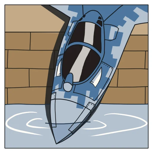 💧 Стикер «SU-57» для Telegram