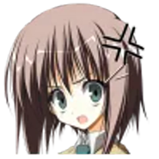 😠 Эмодзи «Subarashiki Hibi Furenzoku Sonzai» для Telegram