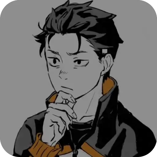 🫥 Стикер «Нацуки Субару» для Telegram