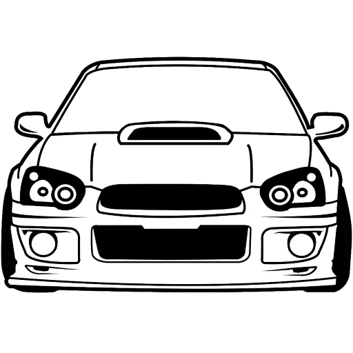 🐴 Стикер «SUBARU» для Telegram
