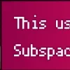 Стикер 26 subspace
