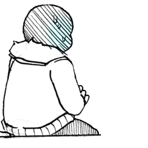 😰 Стикер «Санс» для Telegram
