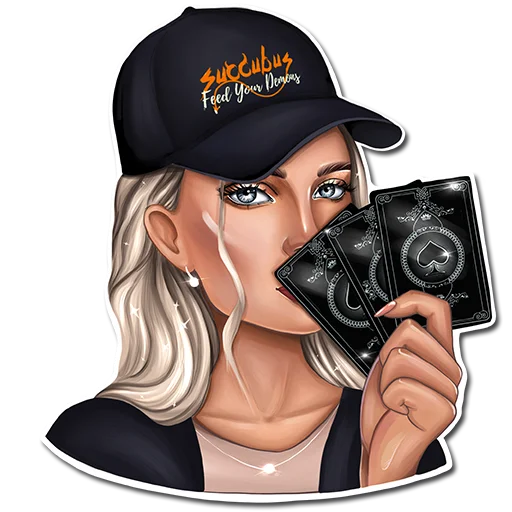 ♦️ Стикер «SUCCUBUS BLONDE» для Telegram