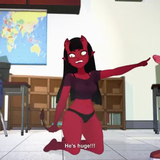 😲 Стикер «Succubus» для Telegram