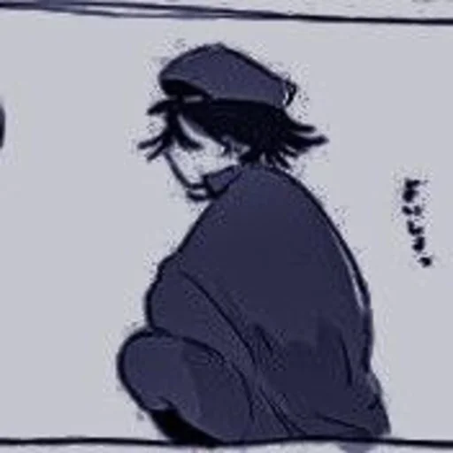 🦋 Стикер «Tetcho Suehiro» для Telegram