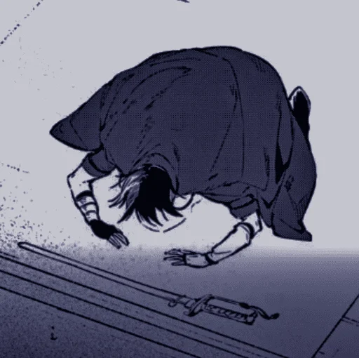 ❄️ Стикер «Tetcho Suehiro» для Telegram