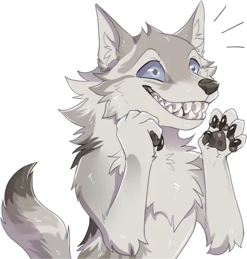 🤩 Стикер «Suff Tundra Wolf» для Telegram