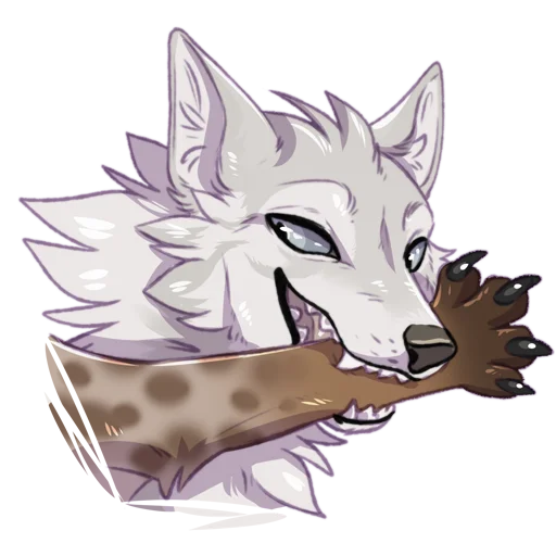 Стикерпак Suff Tundra Wolf для Telegram
