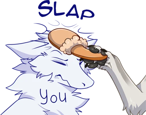 😡 Стикер «Suff Tundra Wolf» для Telegram