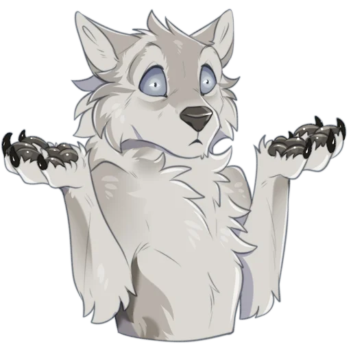 😐 Стикер «Suff Tundra Wolf» для Telegram