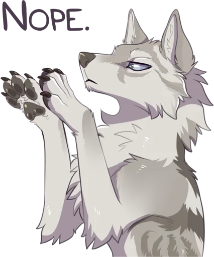 👎 Стикер «Suff Tundra Wolf» для Telegram