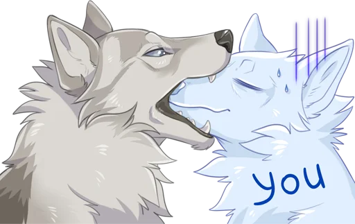 😋 Стикер «Suff Tundra Wolf» для Telegram