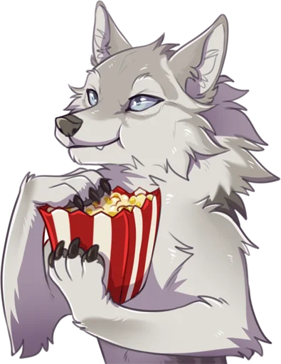 🍿 Стикер «Suff Tundra Wolf» для Telegram