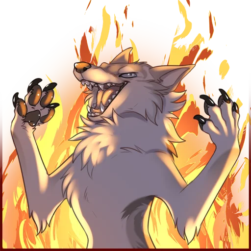 🤩 Стикер «Suff Tundra Wolf» для Telegram