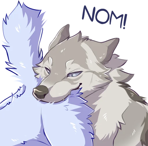 🍕 Стикер «Suff Tundra Wolf» для Telegram