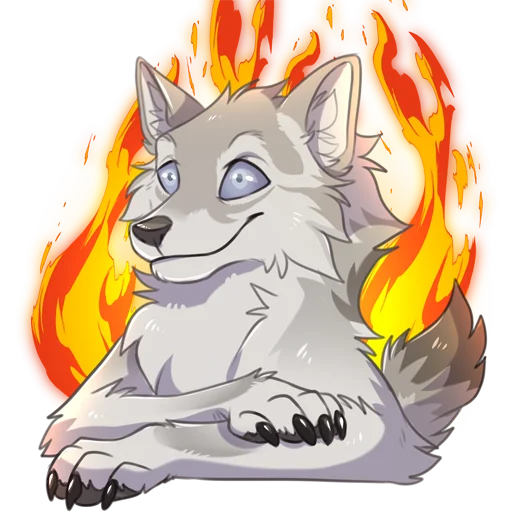 🚒 Стикер «Suff Tundra Wolf» для Telegram