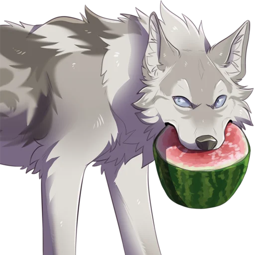🍉 Стикер «Suff Tundra Wolf» для Telegram