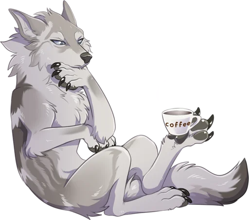 🤔 Стикер «Suff Tundra Wolf» для Telegram