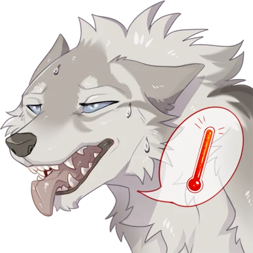 🥵 Стикер «Suff Tundra Wolf» для Telegram