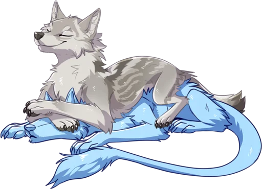 😴 Стикер «Suff Tundra Wolf» для Telegram