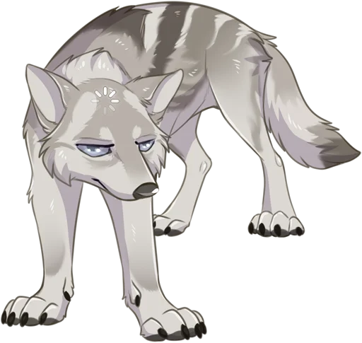 😬 Стикер «Suff Tundra Wolf» для Telegram