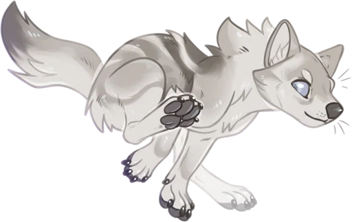 🏃 Стикер «Suff Tundra Wolf» для Telegram