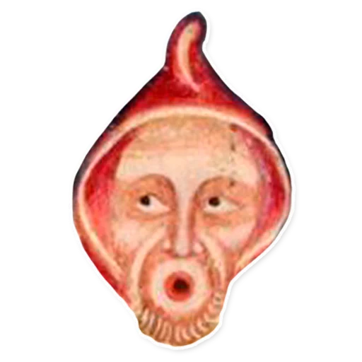 😮 Стикер «suffering medieval faces» для Telegram