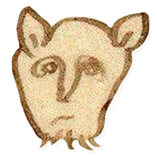 😾 Стикер «suffering medieval faces» для Telegram