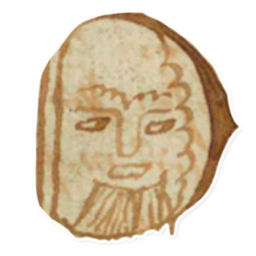 😟 Стикер «suffering medieval faces» для Telegram