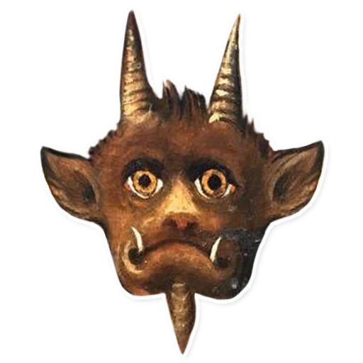 😈 Стикер «suffering medieval faces» для Telegram