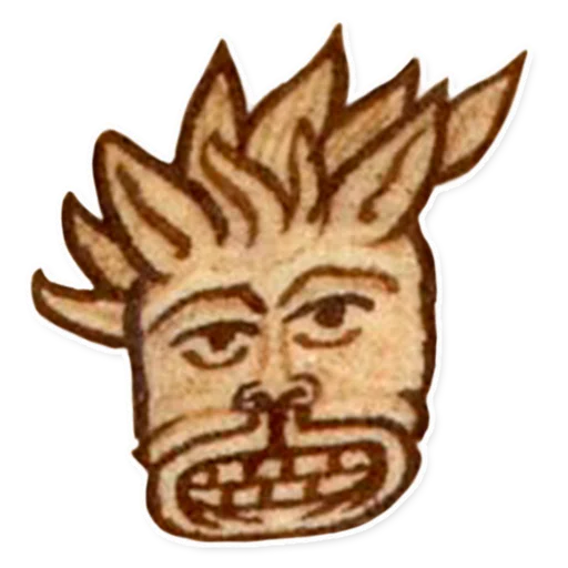 😬 Стикер «suffering medieval faces» для Telegram