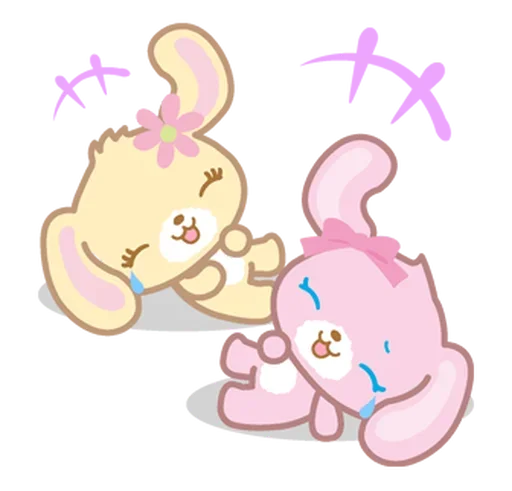 😂 Стикер «Sugar bunnies» для Telegram