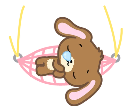 😪 Стикер «Sugar bunnies» для Telegram