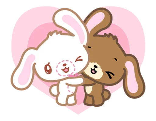 🩷 Стикер «Sugar bunnies» для Telegram