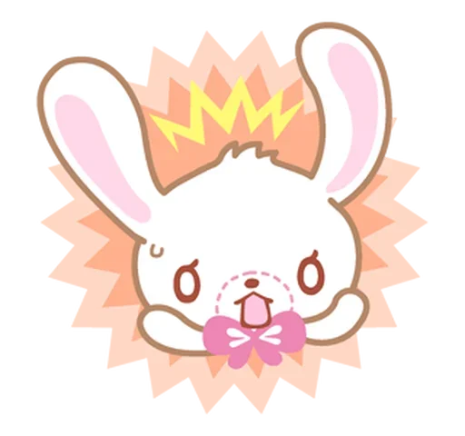 😱 Стикер «Sugar bunnies» для Telegram
