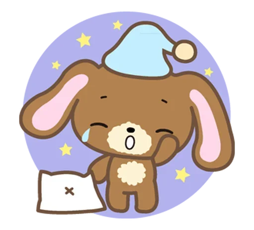 🥱 Стикер «Sugar bunnies» для Telegram
