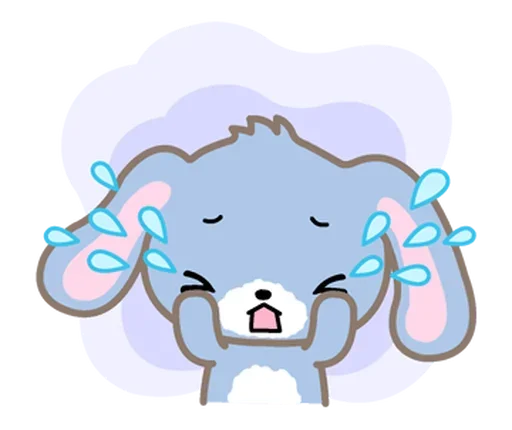 😭 Стикер «Sugar bunnies» для Telegram