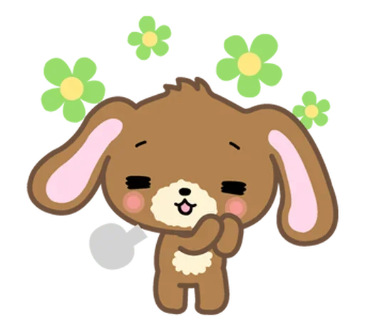 🥰 Стикер «Sugar bunnies» для Telegram