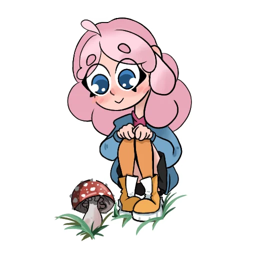 🍄 Стикер «Sugar Cloud» для Telegram