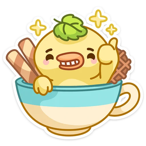👍 Стикер «Вкусняшки» для Telegram