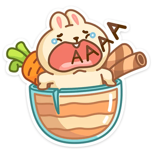 😮 Стикер «Вкусняшки» для Telegram