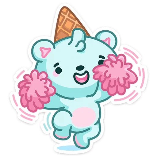 💃 Стикер «Вкусняшки» для Telegram