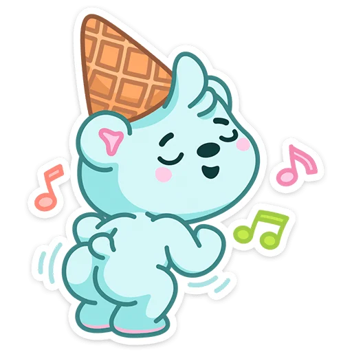 💃 Стикер «Вкусняшки» для Telegram