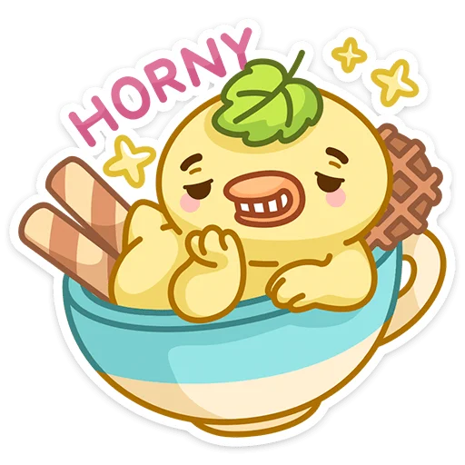 😏 Стикер «Вкусняшки» для Telegram