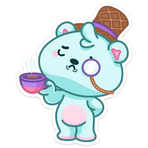 🧐 Стикер «Вкусняшки» для Telegram